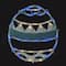 17" LED Blue Easter Egg Spring Window Silhouette Decoration
